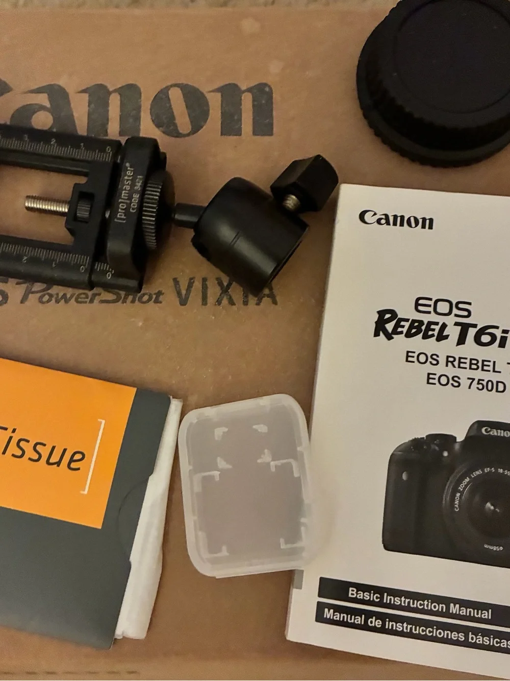 Camera -Crossbody Bag - lens - Storage card - tri pod mount - 2 battery recharge